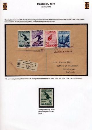 THE WORLD OF SKIING – sheet 100