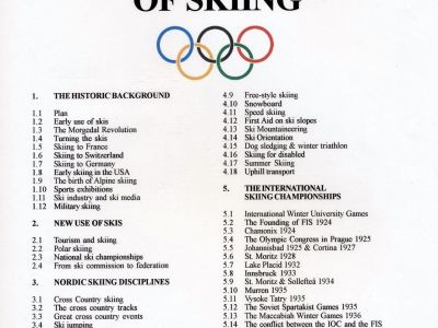 THE WORLD OF SKIING