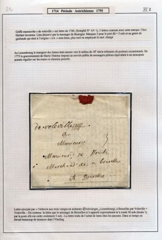 LUXEMBURG - VORPHILA: DIE POSTGESCHICHTE – Blatt 21