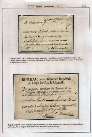 LUXEMBURG - VORPHILA: DIE POSTGESCHICHTE – Blatt 23