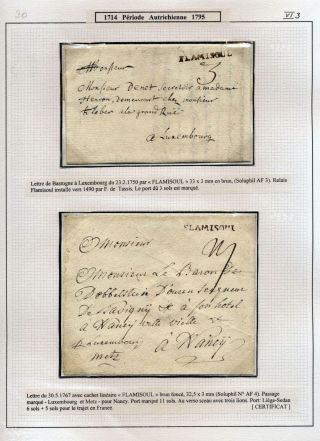 LUXEMBURG - VORPHILA: DIE POSTGESCHICHTE – Blatt 31