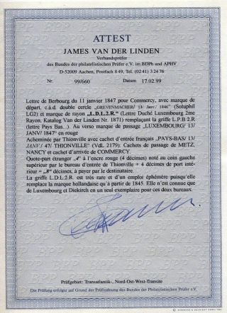 LUXEMBURG - VORPHILA: DIE POSTGESCHICHTE – Blatt 72