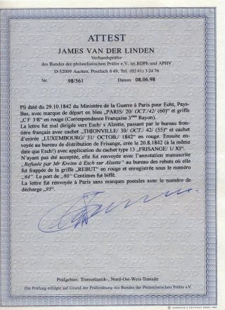LUXEMBURG - VORPHILA: DIE POSTGESCHICHTE – Blatt 82