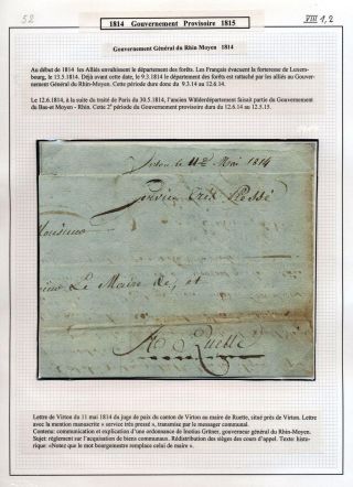 LUXEMBURG - VORPHILA: DIE POSTGESCHICHTE – Blatt 95
