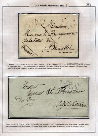 LUXEMBURG - VORPHILA: DIE POSTGESCHICHTE – Blatt 112