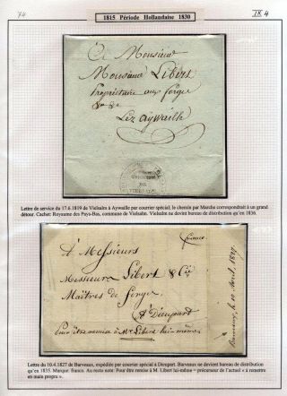 LUXEMBURG - VORPHILA: DIE POSTGESCHICHTE – Blatt 121