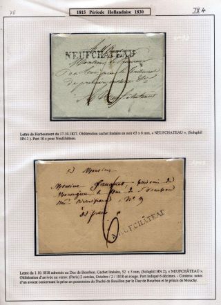 LUXEMBURG - VORPHILA: DIE POSTGESCHICHTE – Blatt 123