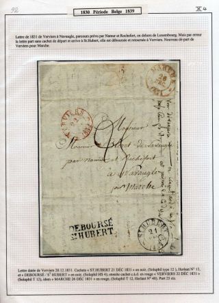 LUXEMBURG - VORPHILA: DIE POSTGESCHICHTE – Blatt 142