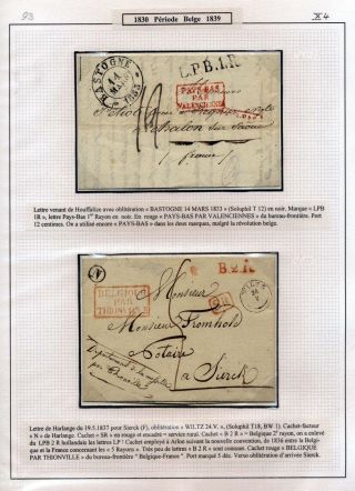 LUXEMBURG - VORPHILA: DIE POSTGESCHICHTE – Blatt 143