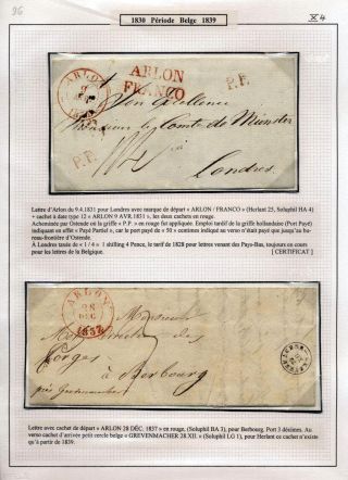 LUXEMBURG - VORPHILA: DIE POSTGESCHICHTE – Blatt 147