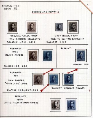 "EPAULETTES":  A SPECIALIZED STUDY OF BELGIUM`S FIRST POSTAGE STAMPS AND SUBSEQUENT ISSUES – sheet 4
