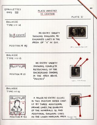 "EPAULETTES":  A SPECIALIZED STUDY OF BELGIUM`S FIRST POSTAGE STAMPS AND SUBSEQUENT ISSUES – sheet 20