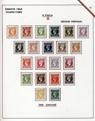 "EPAULETTES":  A SPECIALIZED STUDY OF BELGIUM`S FIRST POSTAGE STAMPS AND SUBSEQUENT ISSUES – sheet 94
