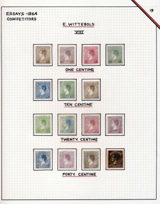 "EPAULETTES":  A SPECIALIZED STUDY OF BELGIUM`S FIRST POSTAGE STAMPS AND SUBSEQUENT ISSUES – sheet 102