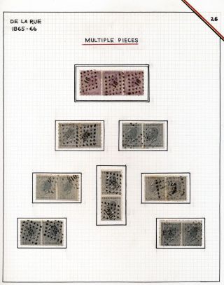 "EPAULETTES":  A SPECIALIZED STUDY OF BELGIUM`S FIRST POSTAGE STAMPS AND SUBSEQUENT ISSUES – sheet 108