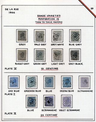 "EPAULETTES":  A SPECIALIZED STUDY OF BELGIUM`S FIRST POSTAGE STAMPS AND SUBSEQUENT ISSUES – sheet 111