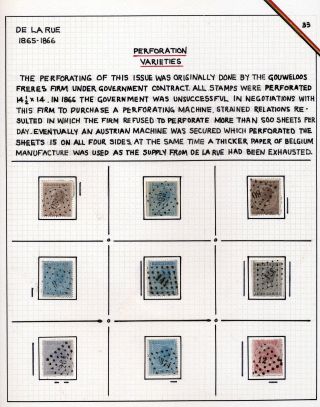 "EPAULETTES":  A SPECIALIZED STUDY OF BELGIUM`S FIRST POSTAGE STAMPS AND SUBSEQUENT ISSUES – sheet 115