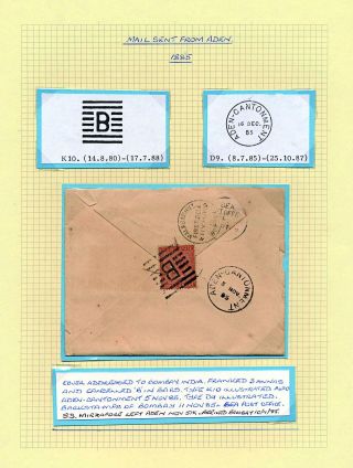 ADEN: CORRESPONDENCE FROM 1847-1867 – sheet 5