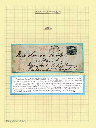 ADEN: CORRESPONDENCE FROM 1847-1867 – sheet 32