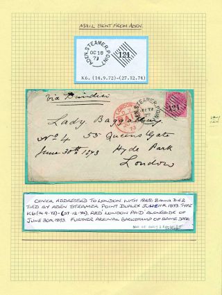 ADEN: CORRESPONDENCE FROM 1847-1867 – sheet 33