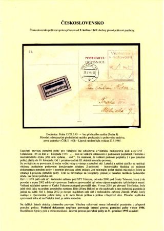 PRAGER ROHRPOST – Blatt 109