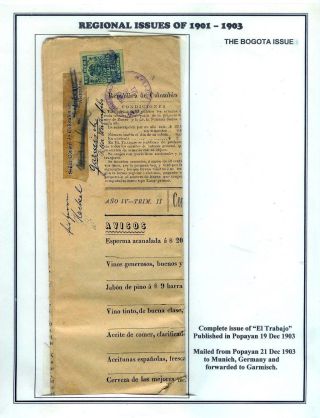 KOLUMBIE - NEZNÁMÁ VÁLKA – list 104