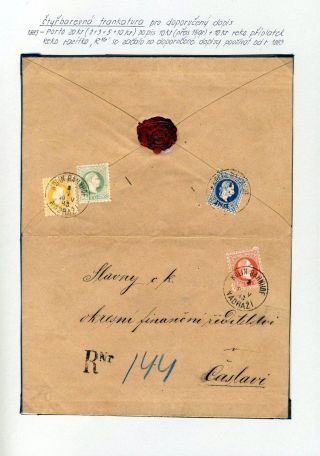 ÖSTERREICH - VI. + VII. EMISSION (1867 + 1883) – Blatt 3