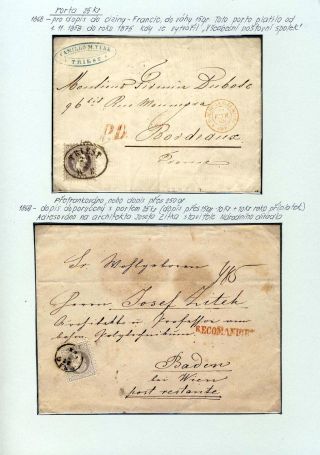 ÖSTERREICH - VI. + VII. EMISSION (1867 + 1883) – Blatt 10