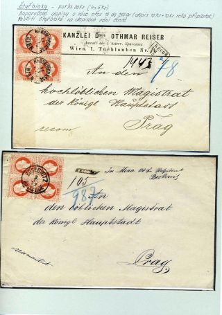 ÖSTERREICH - VI. + VII. EMISSION (1867 + 1883) – Blatt 13