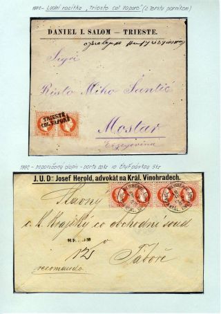 ÖSTERREICH - VI. + VII. EMISSION (1867 + 1883) – Blatt 14