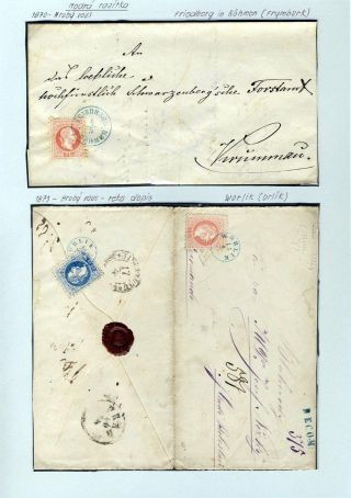 ÖSTERREICH - VI. + VII. EMISSION (1867 + 1883) – Blatt 16