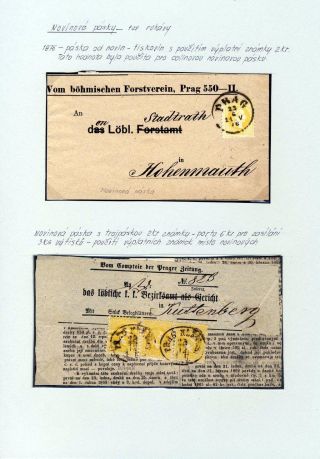 AUSTRIA - STAMP ISSUE 1867 AND 1883 – sheet 27