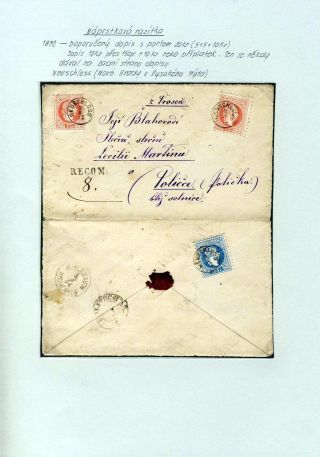 AUSTRIA - STAMP ISSUE 1867 AND 1883 – sheet 29
