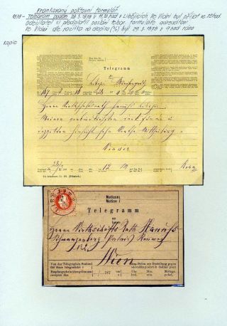 AUSTRIA - STAMP ISSUE 1867 AND 1883 – sheet 35