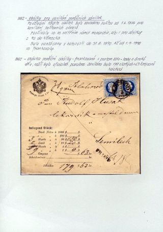 AUSTRIA - STAMP ISSUE 1867 AND 1883 – sheet 37