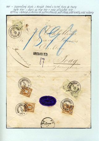AUSTRIA - STAMP ISSUE 1867 AND 1883 – sheet 55