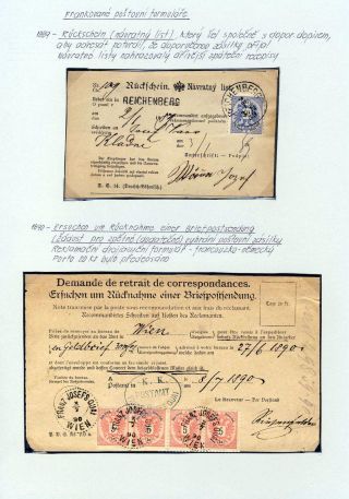 AUSTRIA - STAMP ISSUE 1867 AND 1883 – sheet 66