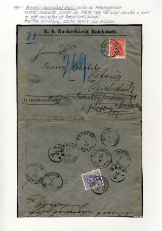 AUSTRIA - STAMP ISSUE 1867 AND 1883 – sheet 77