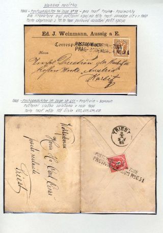 AUSTRIA - STAMP ISSUE 1867 AND 1883 – sheet 79
