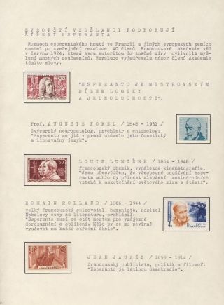 WHAT PHILATELY SAYS ABOUT ESPERANTO (BRIEF HISTORY) – sheet 10