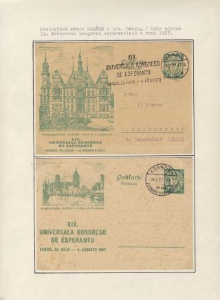 WHAT PHILATELY SAYS ABOUT ESPERANTO (BRIEF HISTORY) – sheet 26
