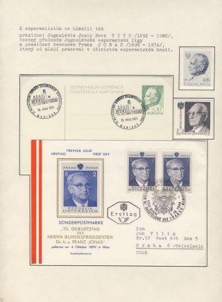 CO VYPRÁVÍ FILATELIE O ESPERANTU (STRUČNÁ HISTORIE) – list 53