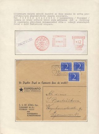 CO VYPRÁVÍ FILATELIE O ESPERANTU (STRUČNÁ HISTORIE) – list 98