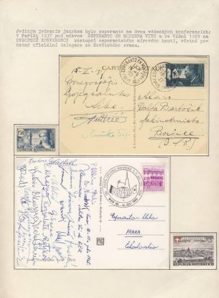 CO VYPRÁVÍ FILATELIE O ESPERANTU (STRUČNÁ HISTORIE) – list 106