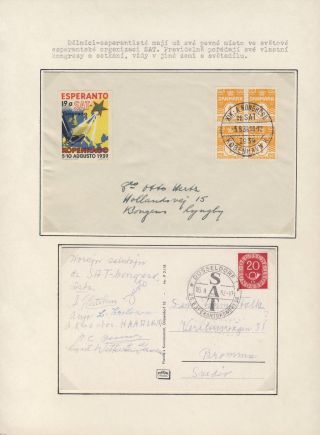CO VYPRÁVÍ FILATELIE O ESPERANTU (STRUČNÁ HISTORIE) – list 108