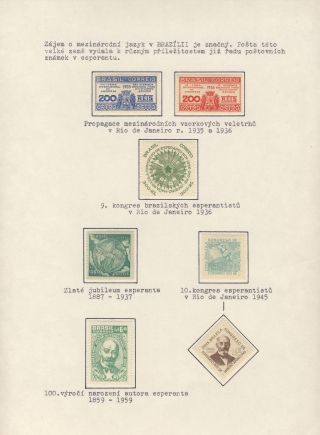 CO VYPRÁVÍ FILATELIE O ESPERANTU (STRUČNÁ HISTORIE) – list 114