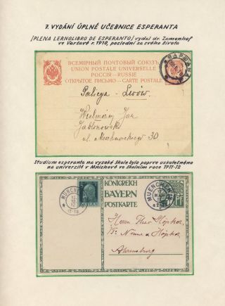 HISTORIE A SOUČASNOST ESPERANTA – list 11