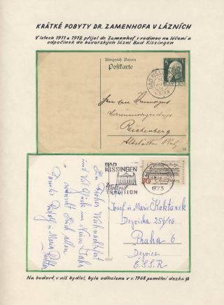 HISTORIE A SOUČASNOST ESPERANTA – list 12