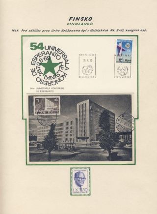 HISTORIE A SOUČASNOST ESPERANTA – list 24