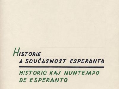 HISTORIE A SOUČASNOST ESPERANTA